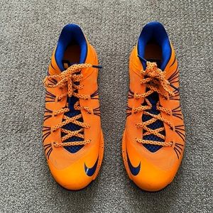 Nike Lebron X Low (Air Max) Color Orange Size 10.5